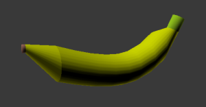 Pretend it looks like a banana